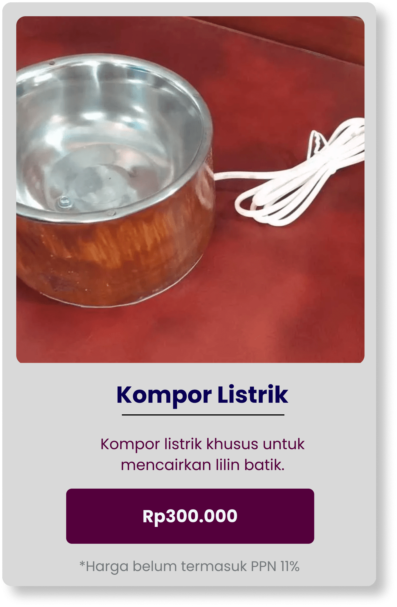 kompor listrik